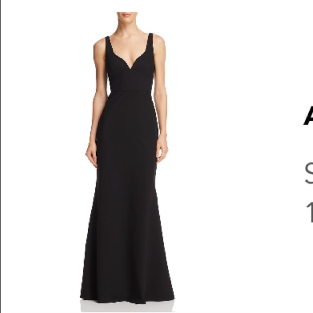 Black aqua dress size 4